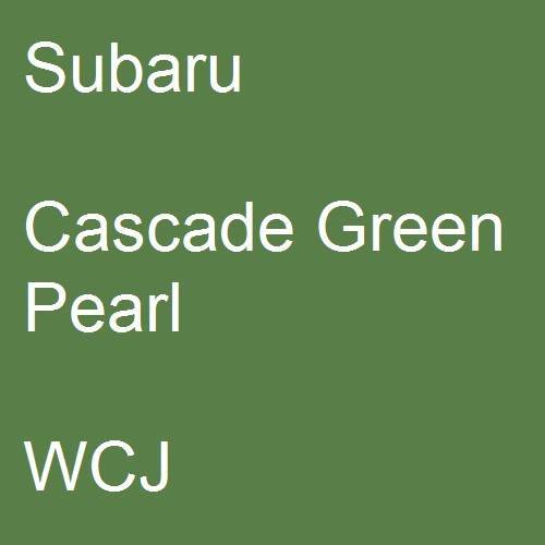 Subaru, Cascade Green Pearl, WCJ.